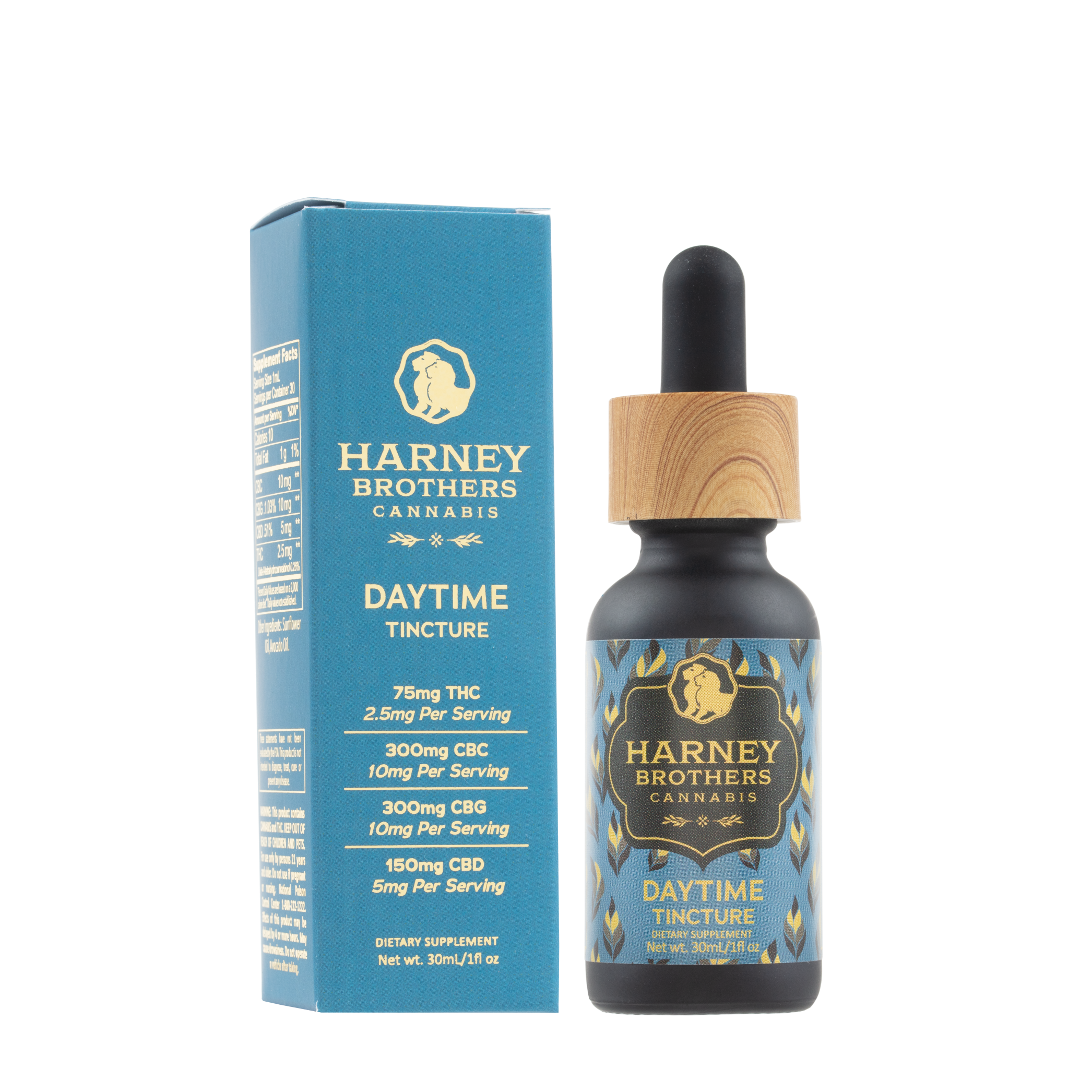 Photograph of product: Harney Brothers - Daytime Tincture 30ml