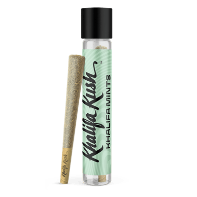 Photograph of product: Pre-Roll | Khalifa Kush | Khalifa Mints [1.54% Terps]