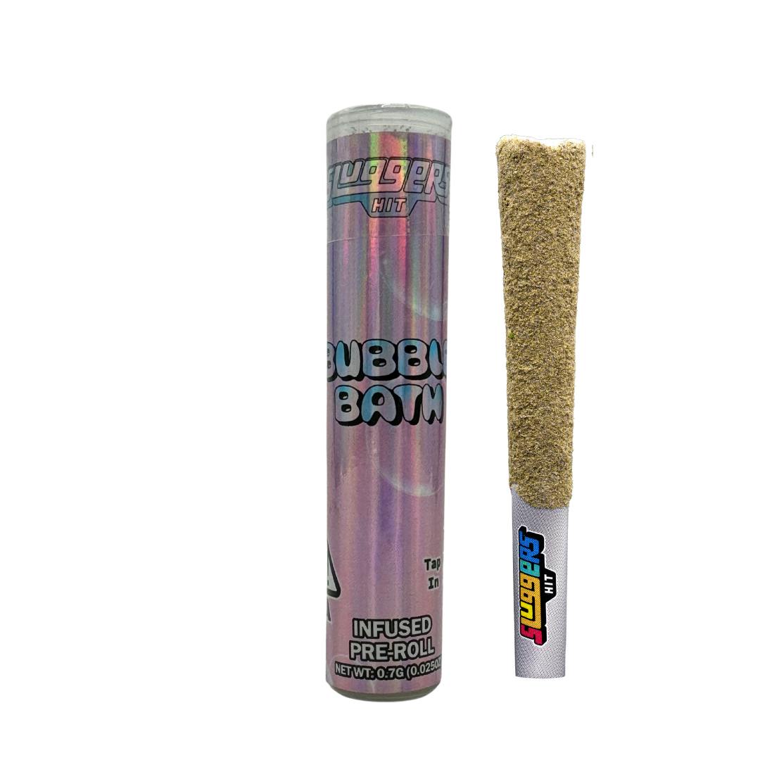 Photograph of product: Sluggers - Bubble Bath (i) - Infused Pre-roll