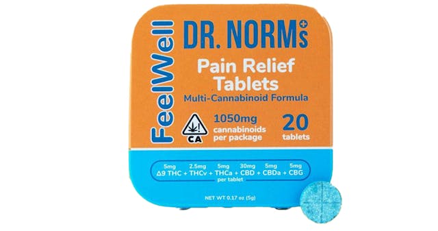 Photograph of product: Feelwell Pain Relief | 1050mg Tablets - 