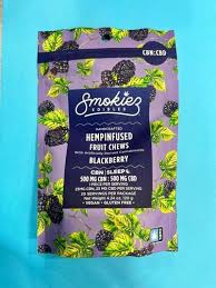 Photograph of product: Smokiez - CBD Sweet Blackberry