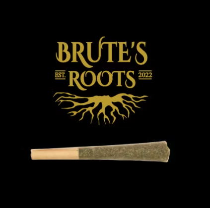 Photograph of product: Brute's Roots Pre-Roll 1g- Brute's Blend (Oui'd)