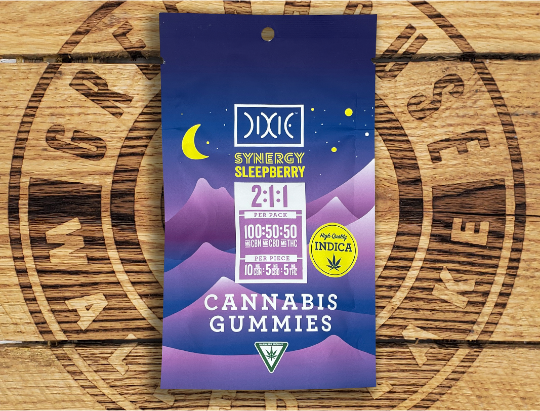 Photograph of product: Dixie | Sleepberry Gummies | 100mg