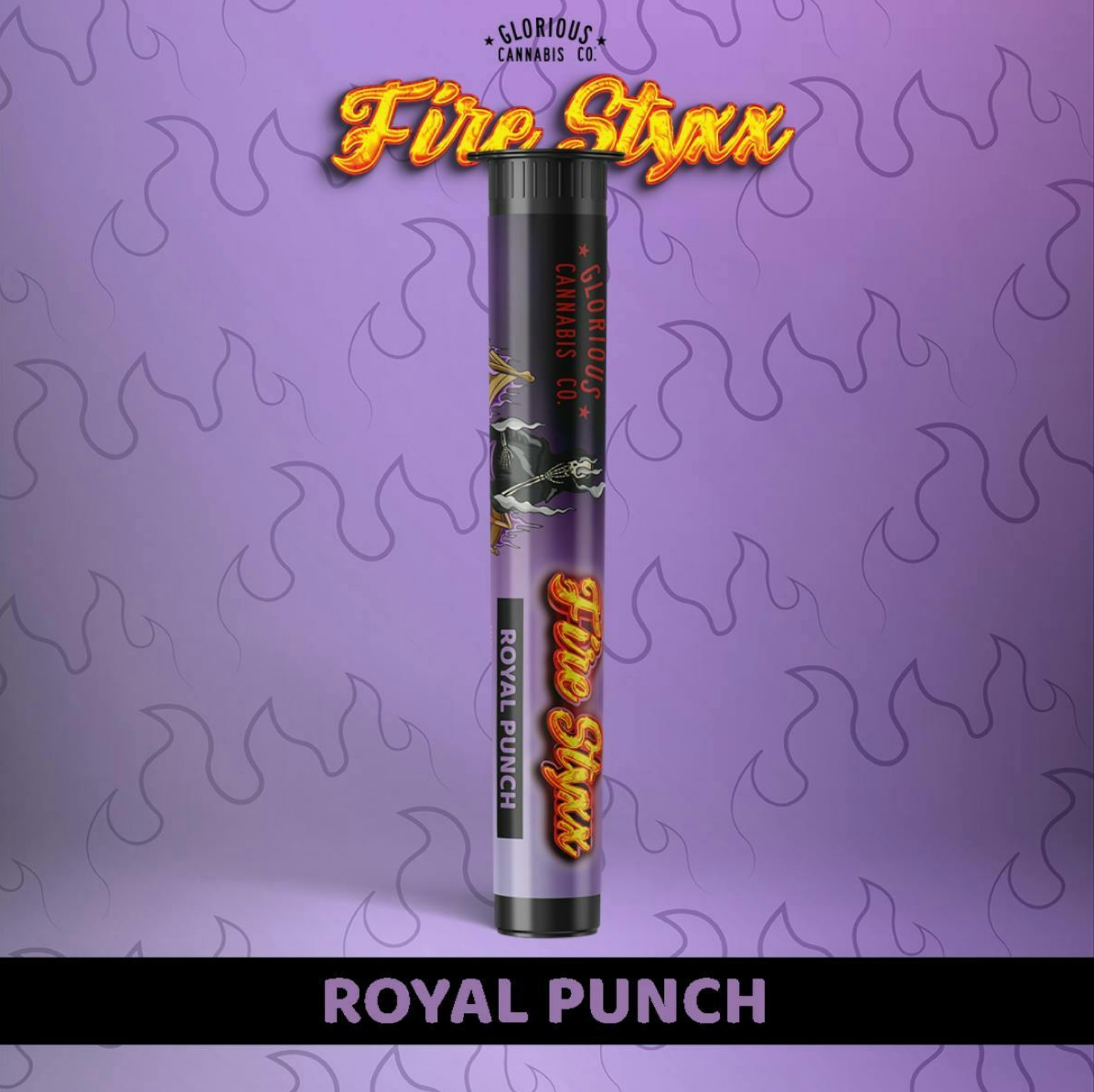 Photograph of product: Simpler Daze - Royal Punch Fire Styxx 1g | 6/$30
