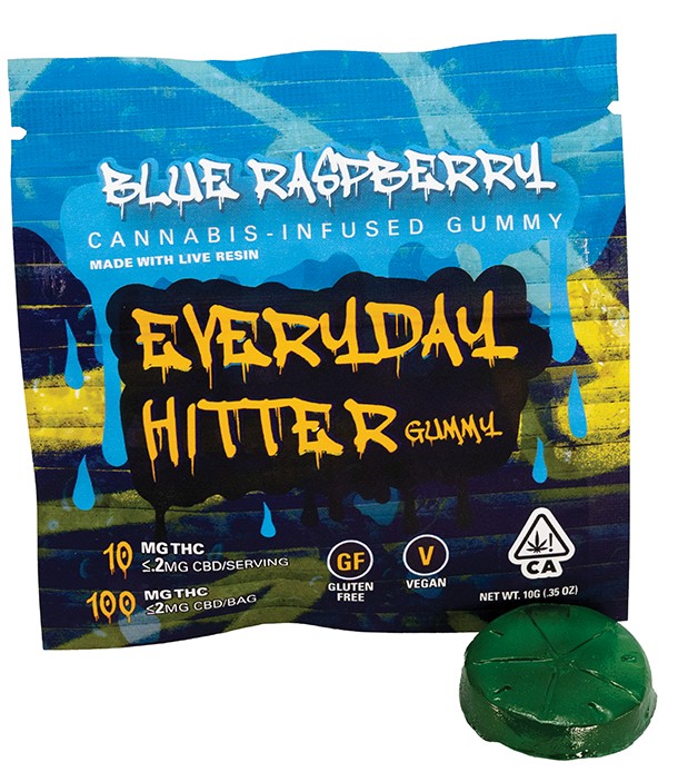 Photograph of product: Everyday Hitter Sour Blue Raspberry