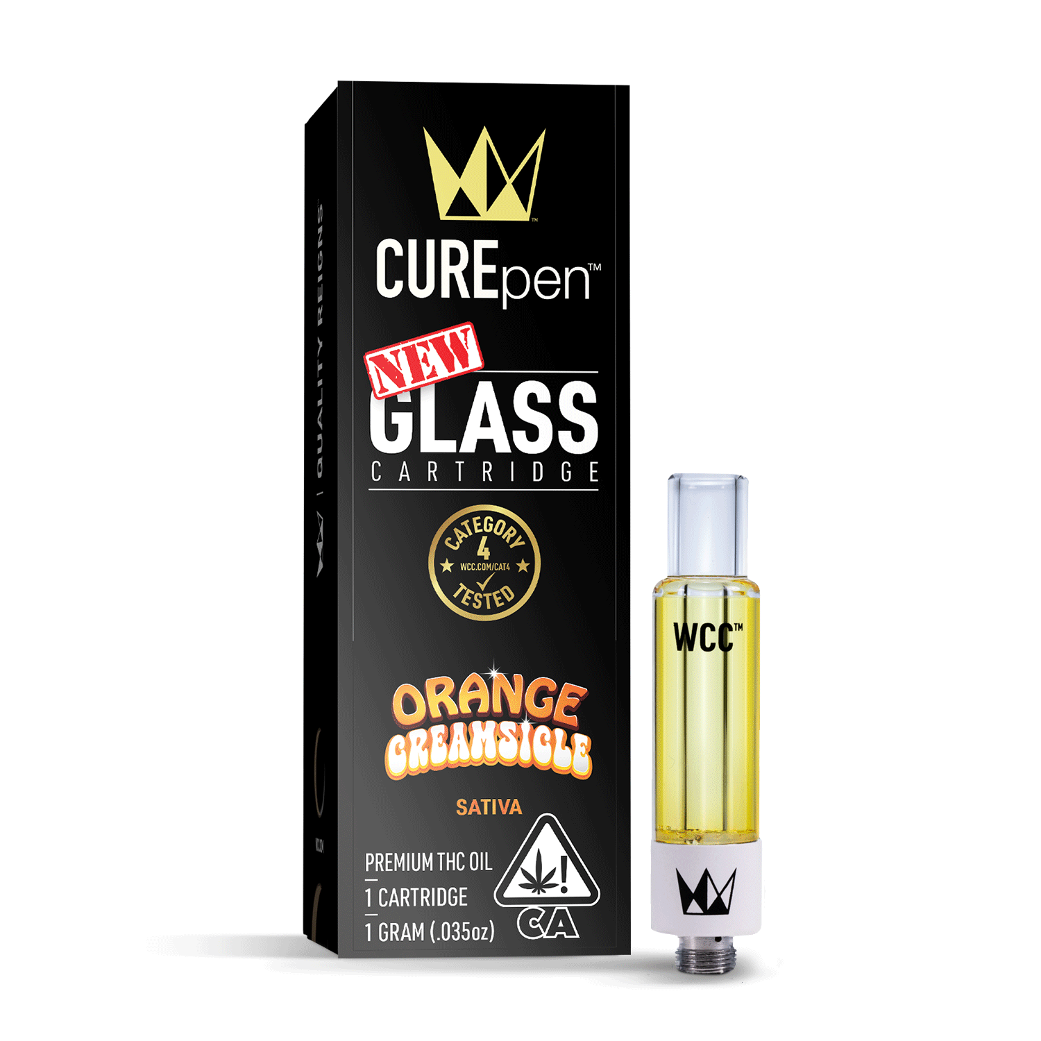 Photograph of product: Orange Creamsicle (S) | CUREpen 1g Cartridge