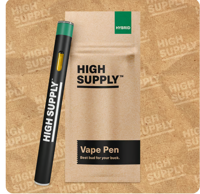 Photograph of product: High Supply - Disposable Vape - Jelly Rancher (.5g)