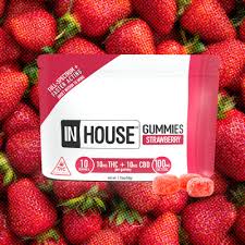 Photograph of product: Strawberry | 20pk Gummies | InHouse