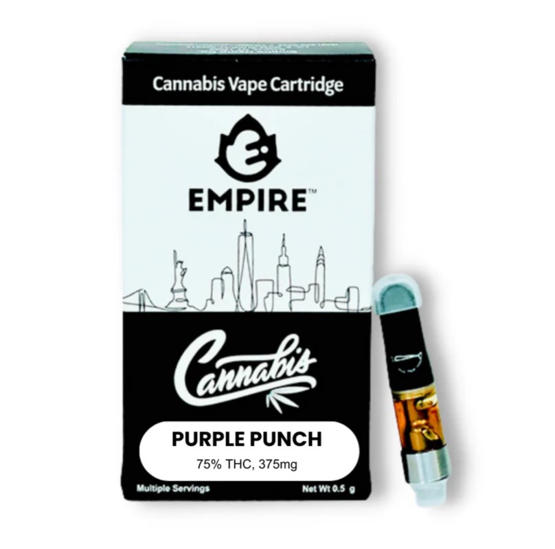 Photograph of product: Empire Hemp Co | Purple Punch | (S) Full Spectrum Vape Cart