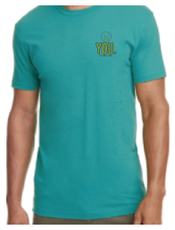 Photograph of product: YOU. Teal Shirt Large