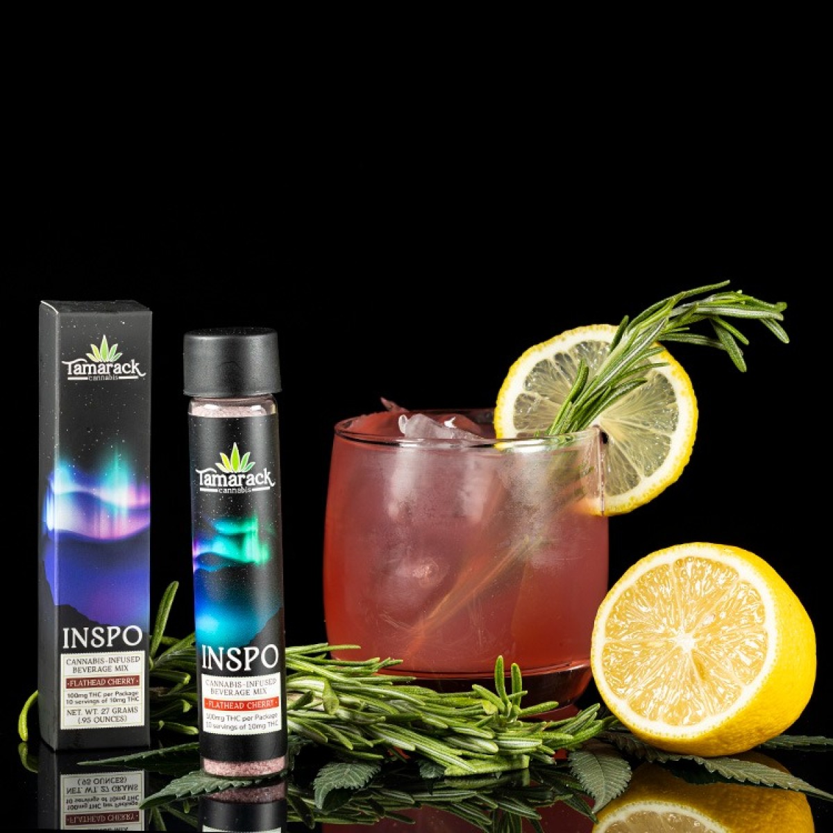 Photograph of product: INSPO Drink Mix - Flathead Cherry Full Spectrum