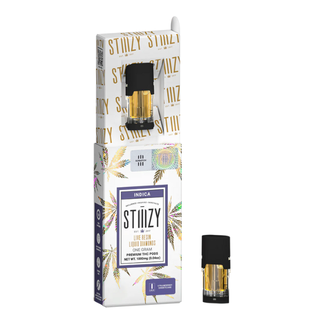 Photograph of product: 1G- STRAWBERRY SHORTCAKE- LIVE RESIN LIQUID DIAMONDS- POD