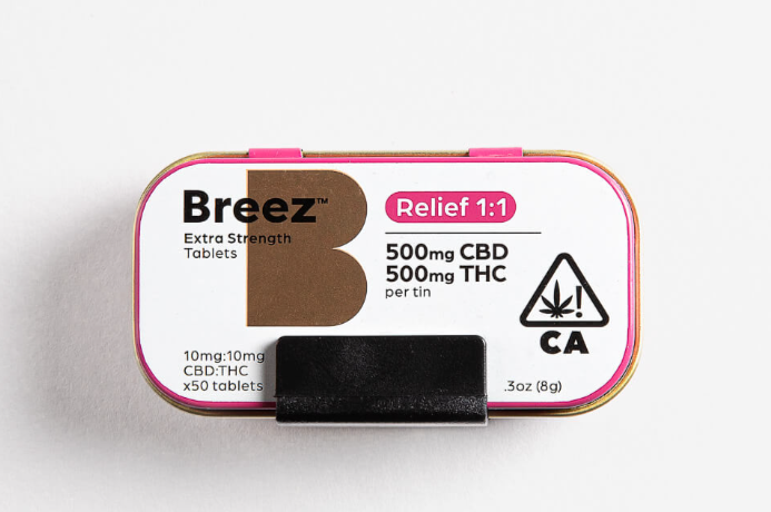 Photograph of product: 1:1 RELIEF - EXTRA STRENGTH - 500 MG - 50 PACK