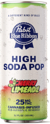 Photograph of product: Cherry Limeade [H] - 25MG High Soda 12OZ