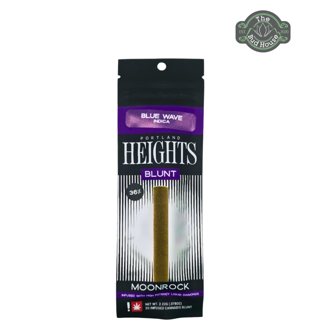 Photograph of product: Portland Heights Single BLUE WAVE 2g Infused Blunt