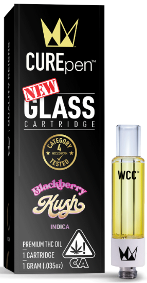 Photograph of product: [West Coast Cure] CUREpen - 1g - Blackberry Kush (I)