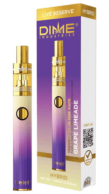 Photograph of product: Grape Limeade | 1g AIO Live Reserve - 