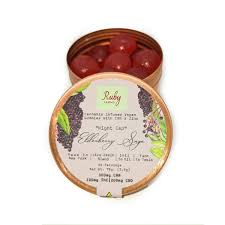 Photograph of product: Ruby Farms / Gummy 20 Pack / 100mg / Elderberry Sage