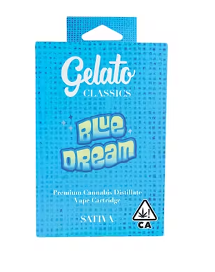 Photograph of product: Cartridge | Blue Dream | 1g | Gelato