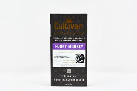 Photograph of product: 100mg Funky Monkey Chocolate Bar | Cultivar