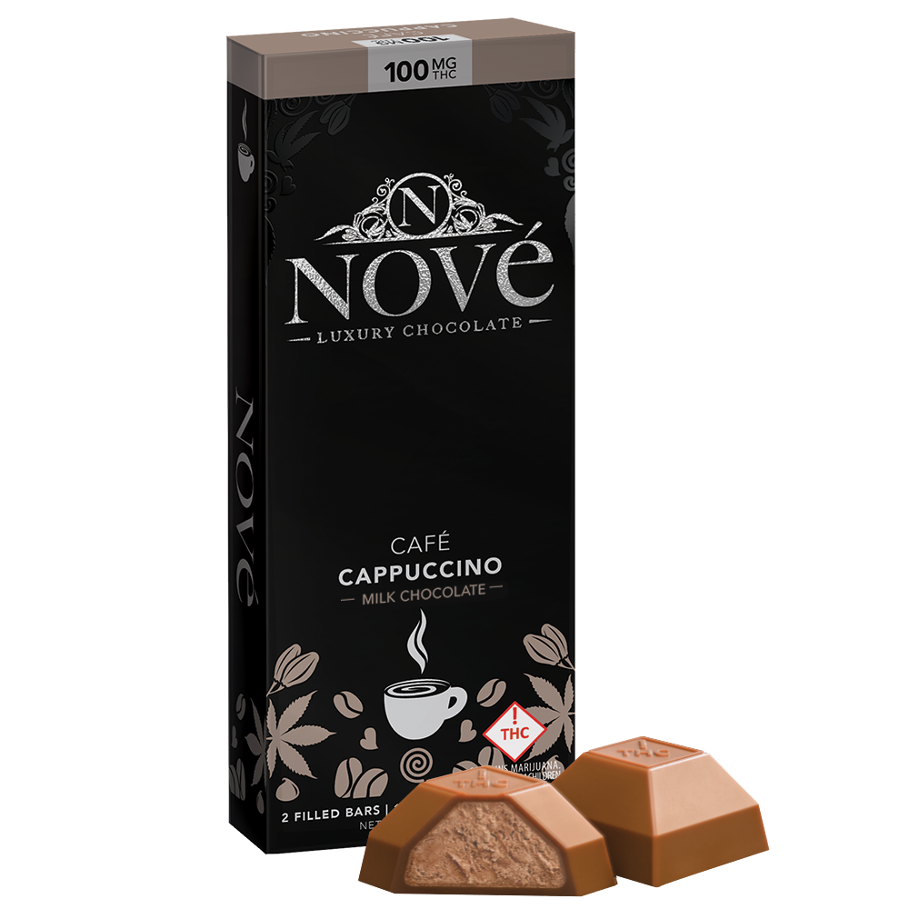 Photograph of Product: 100mg Chocolate | Nov - | Cafe Cappuccino 100mg