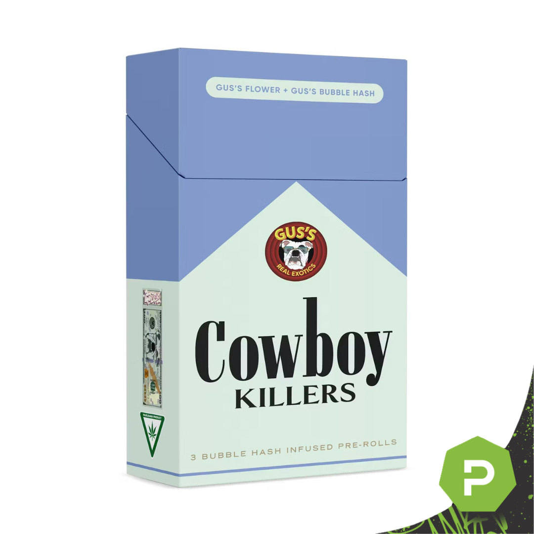 Photograph of product: Cowboy Killers Bubble au chocolat Infused 3pk | Z-Notes