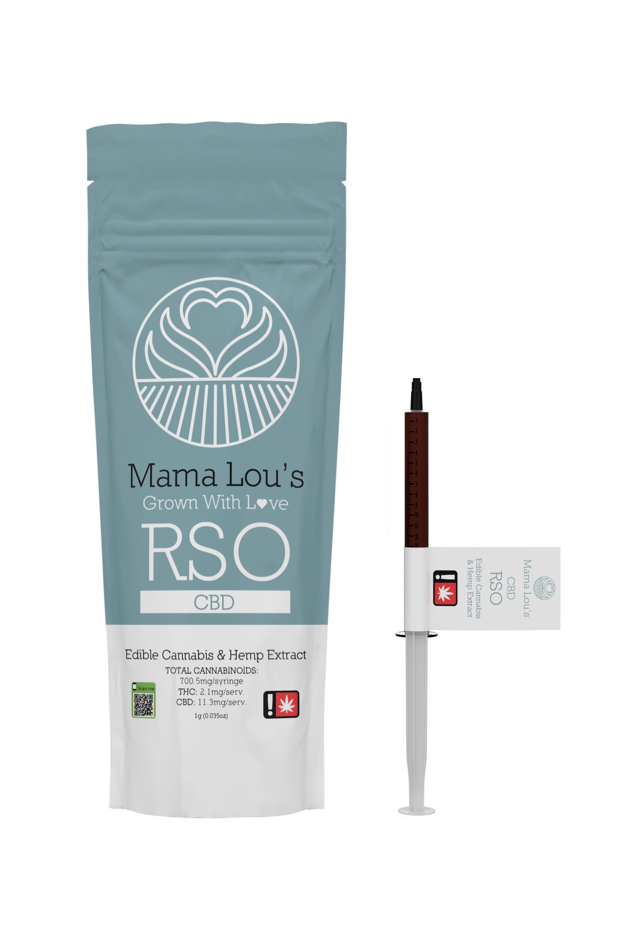 Photograph of product: Mama Lou's RSO - CBD
