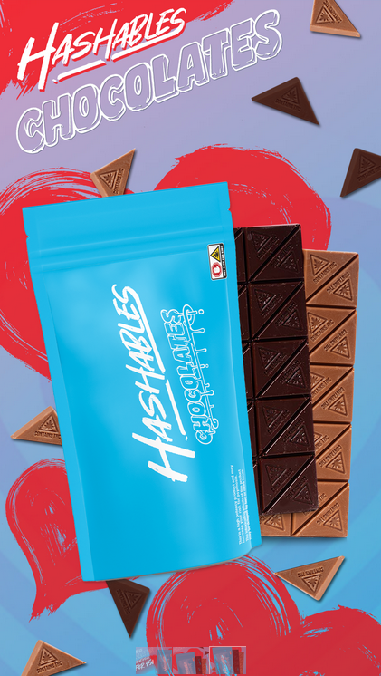 Photograph of product: au chocolatables - Dark Chocolate 100mg Solventless au chocolat-Infused Chocolate Bar