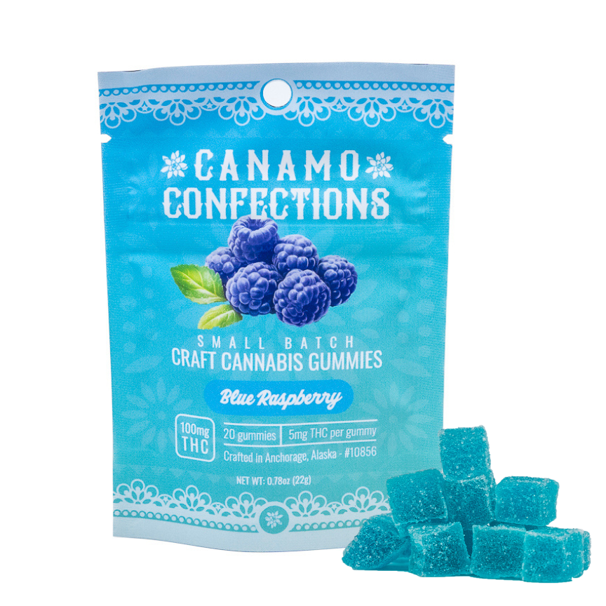 Photograph of product: #51561 Blue Raspberry | 100 mg | 20 pk