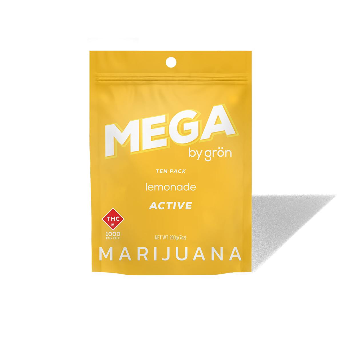 Photograph of product: Gron | Mega Pearls | Lemonade 1000mg