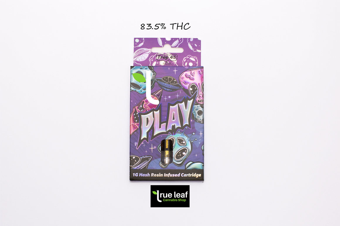 Photograph of product: PLAY | Trop 45 | 1g au chocolat Infused Distillate Cart