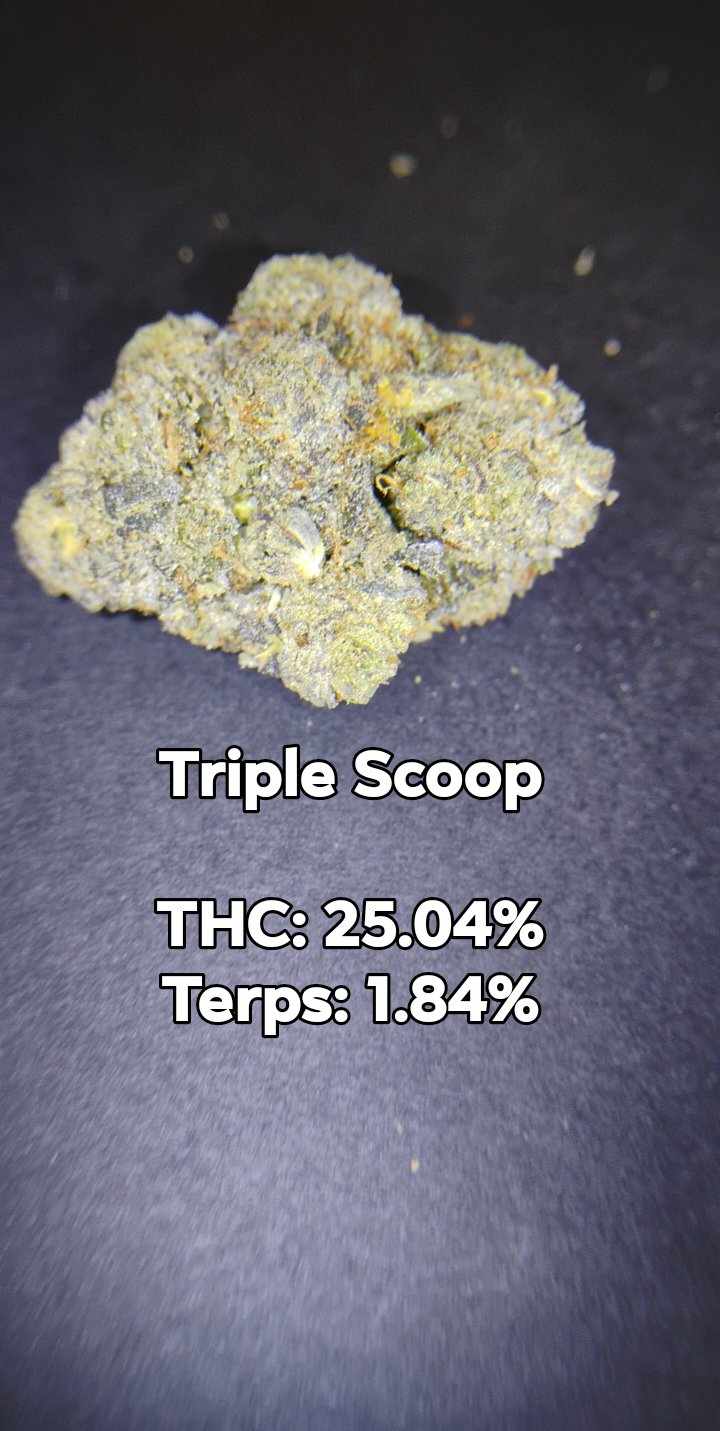 Photograph of Product: Triple Scoop $ /$100oz | Grow United - 1g