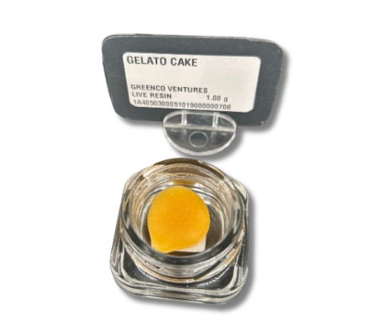 Photograph of product: GELATO CAKE | LIVE RESIN