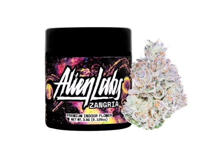 Photograph of product: Alien Labs - Zangria - 3.5g