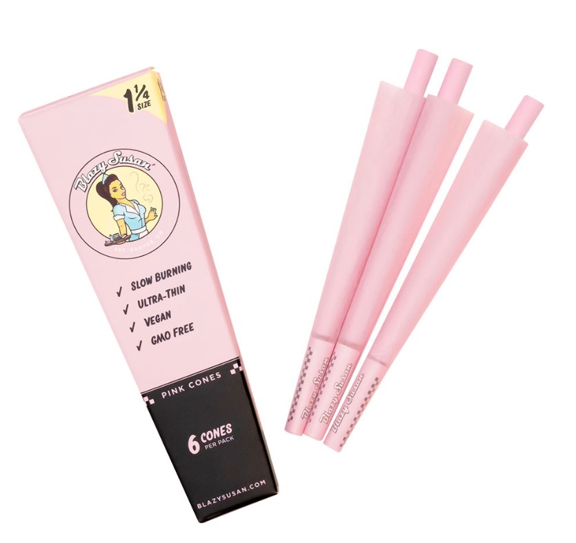 Photograph of product: Pink | 1 1/4 Cones | 6 pack