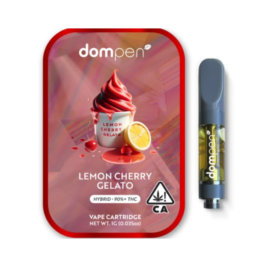 Photograph of product: DomCart - 1g Cartridge - Lemon Cherry Gelato