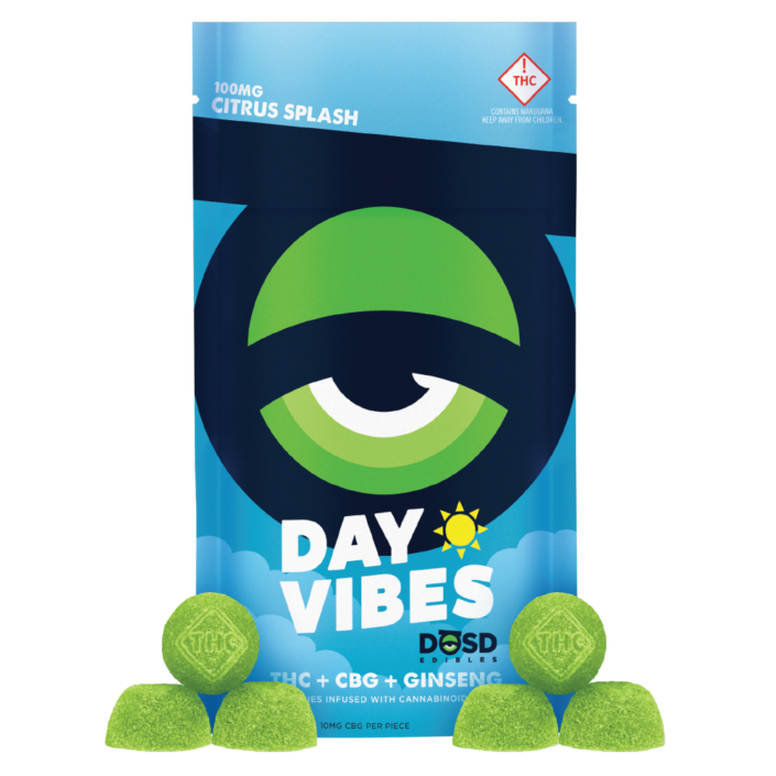 Photograph of product: REC | DOSD | Day Vibes | Gummy | 100mg