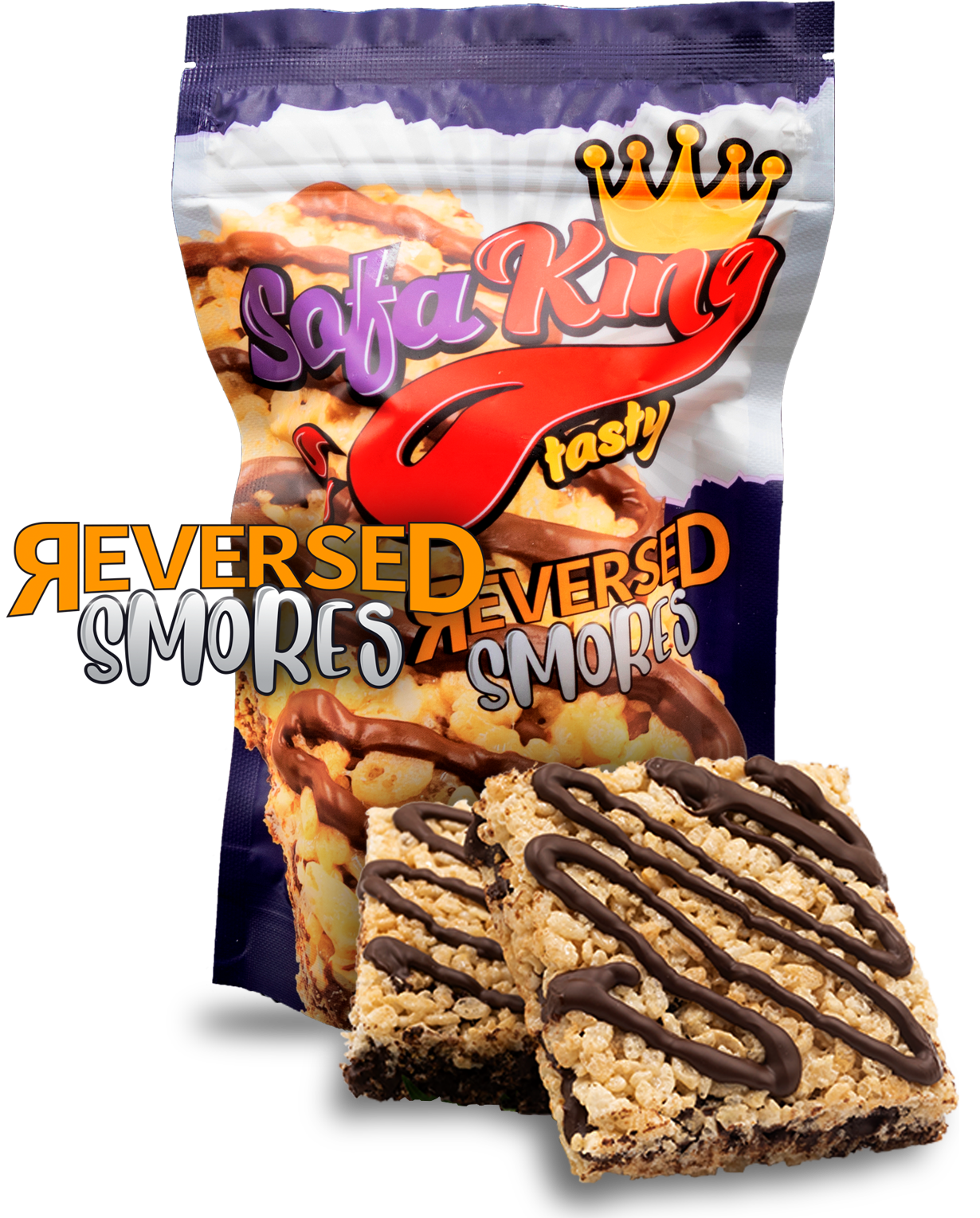 Photograph of Product: Sofa King 100mg Rice Crispy Mellow Nugz Hybrid