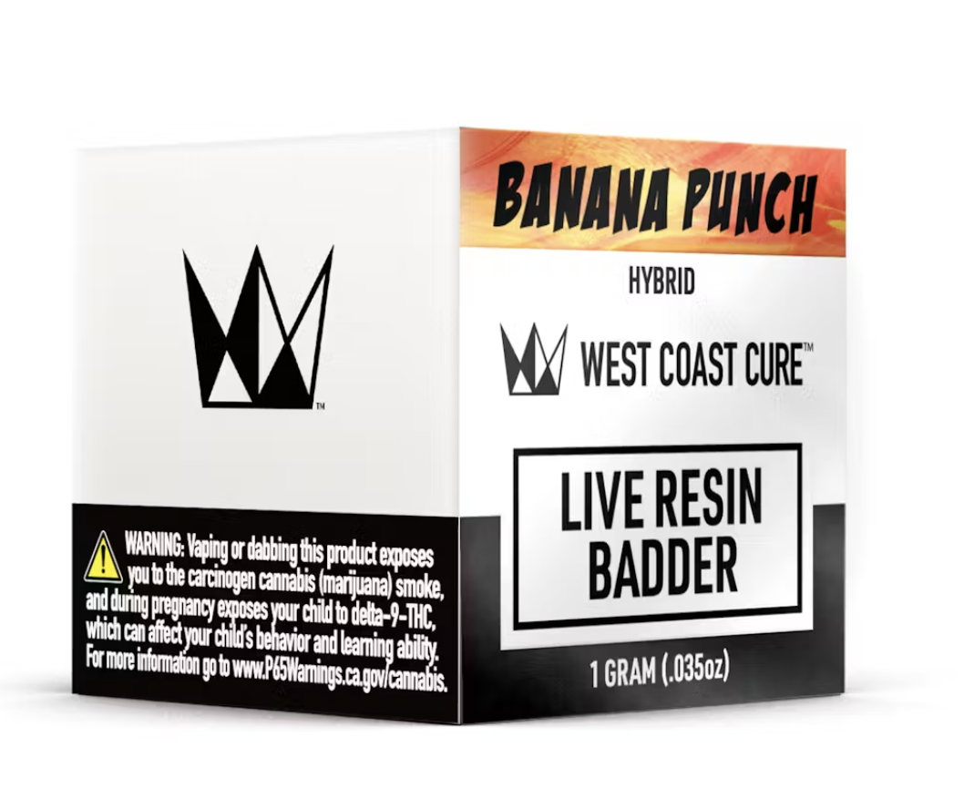Photograph of product: Live Resin Badder - Banana Punch [H]