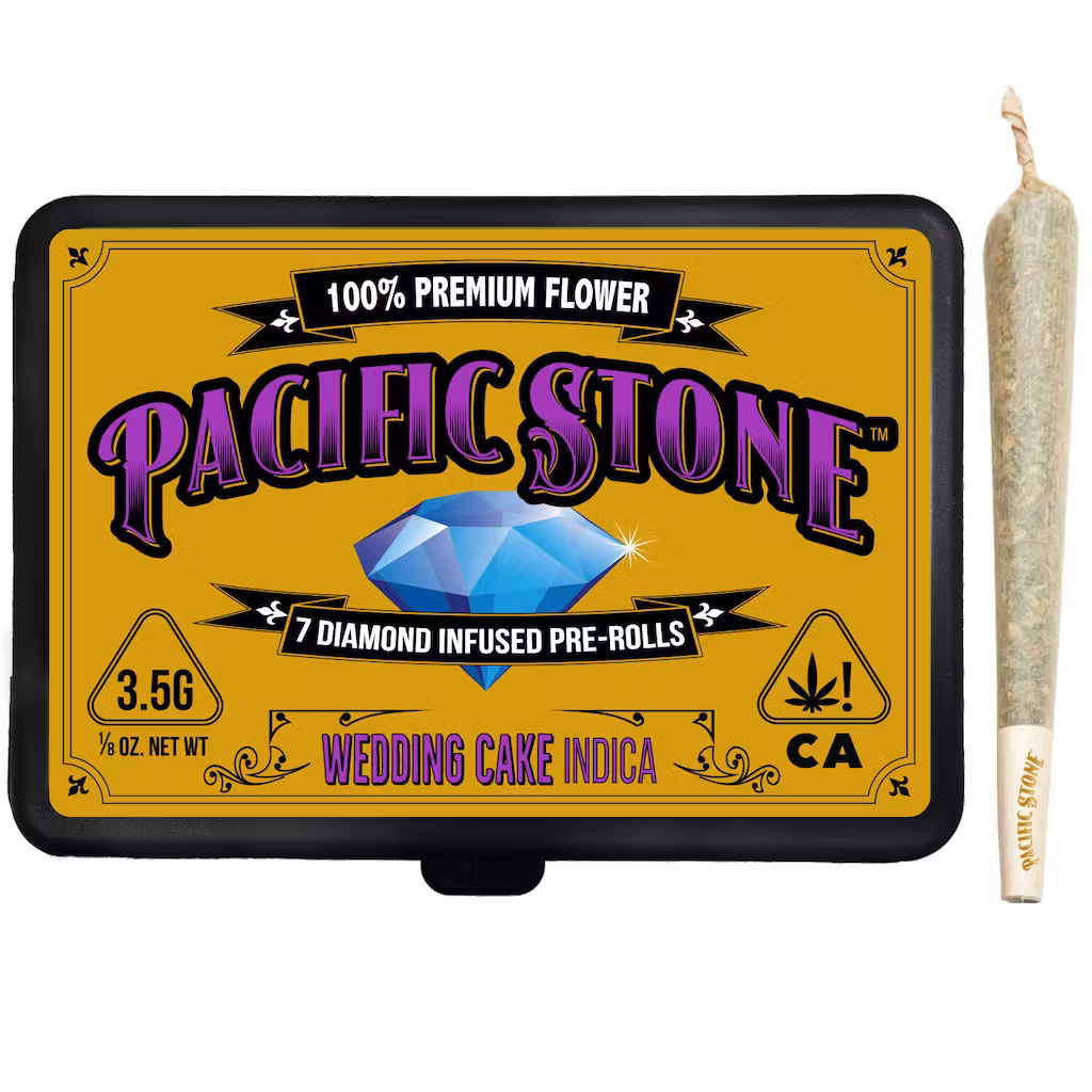 Photograph of product: Wedding Cake Diamond Infused Preroll (7pk)