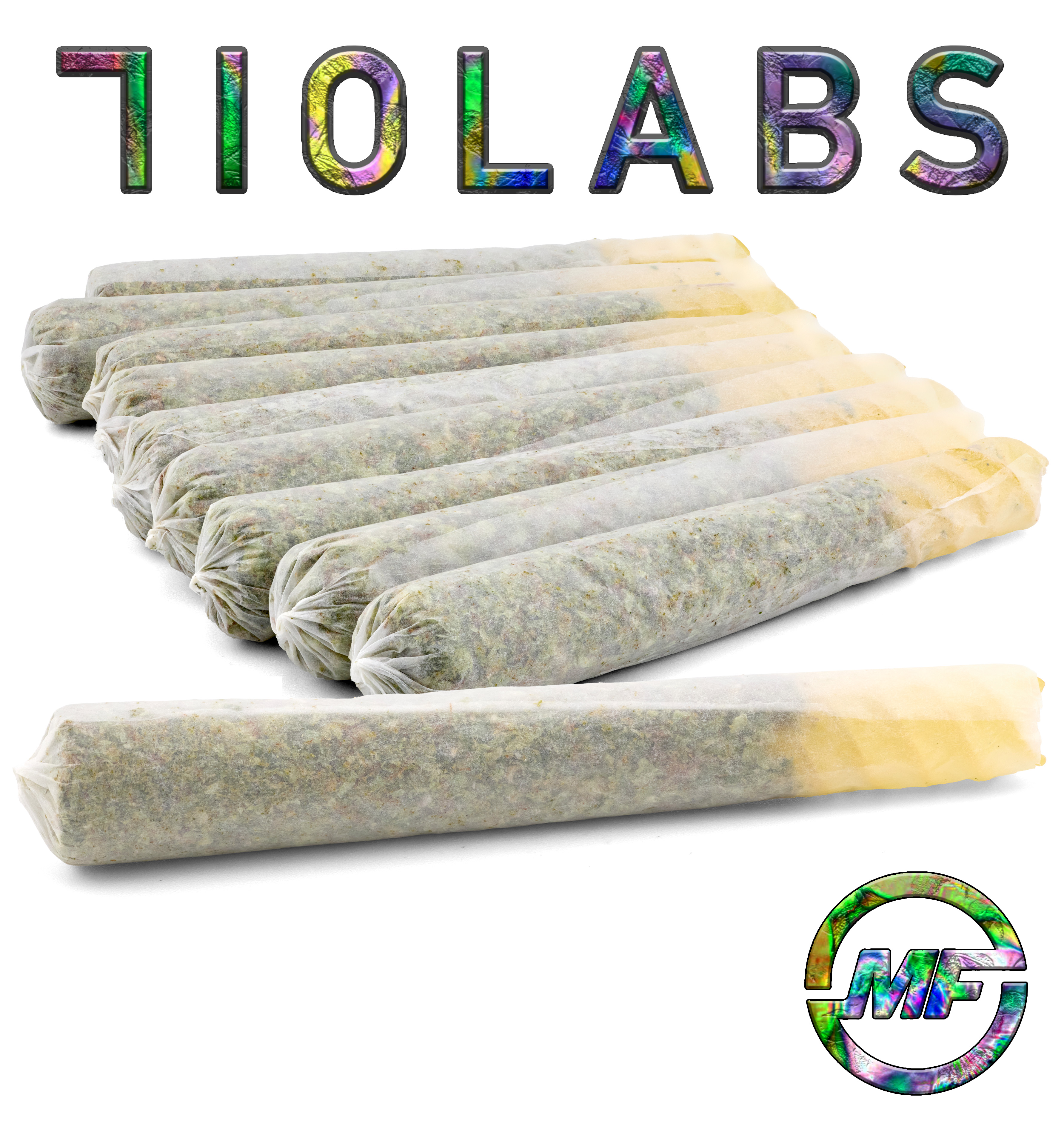 Photograph of product: 710 Labs | Sour Taffy #34 | 10-pack | 10g | Pre-Rolls