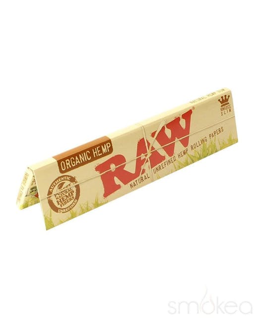 Photograph of product: Raw Organic Hemp King Size Slim Papers - 
