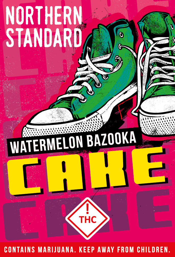 Photograph of product: CAKE - Watermelon Bazooka - All-In-One 1g