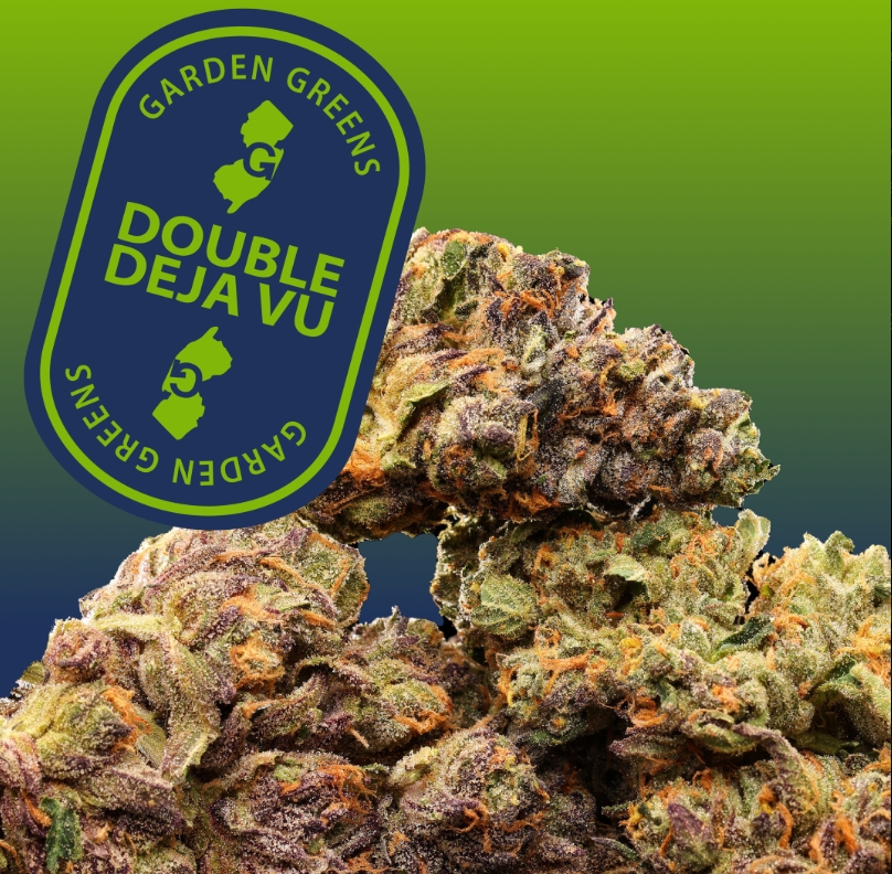 Photograph of product: Garden Greens 3.5g- Double Deja Vu