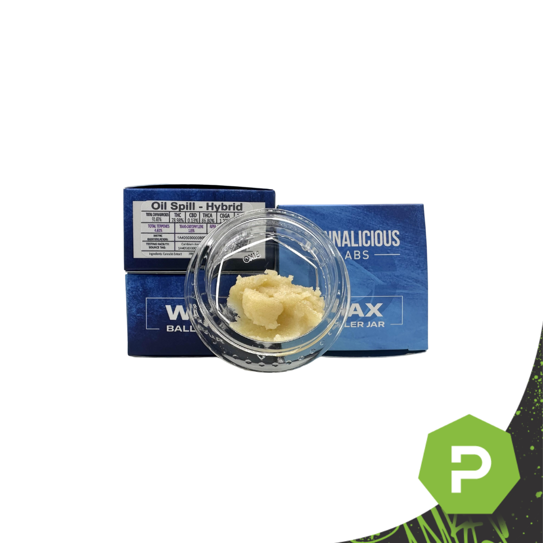 Photograph of product: Cannalicious Wax Bucket | Oil Spill