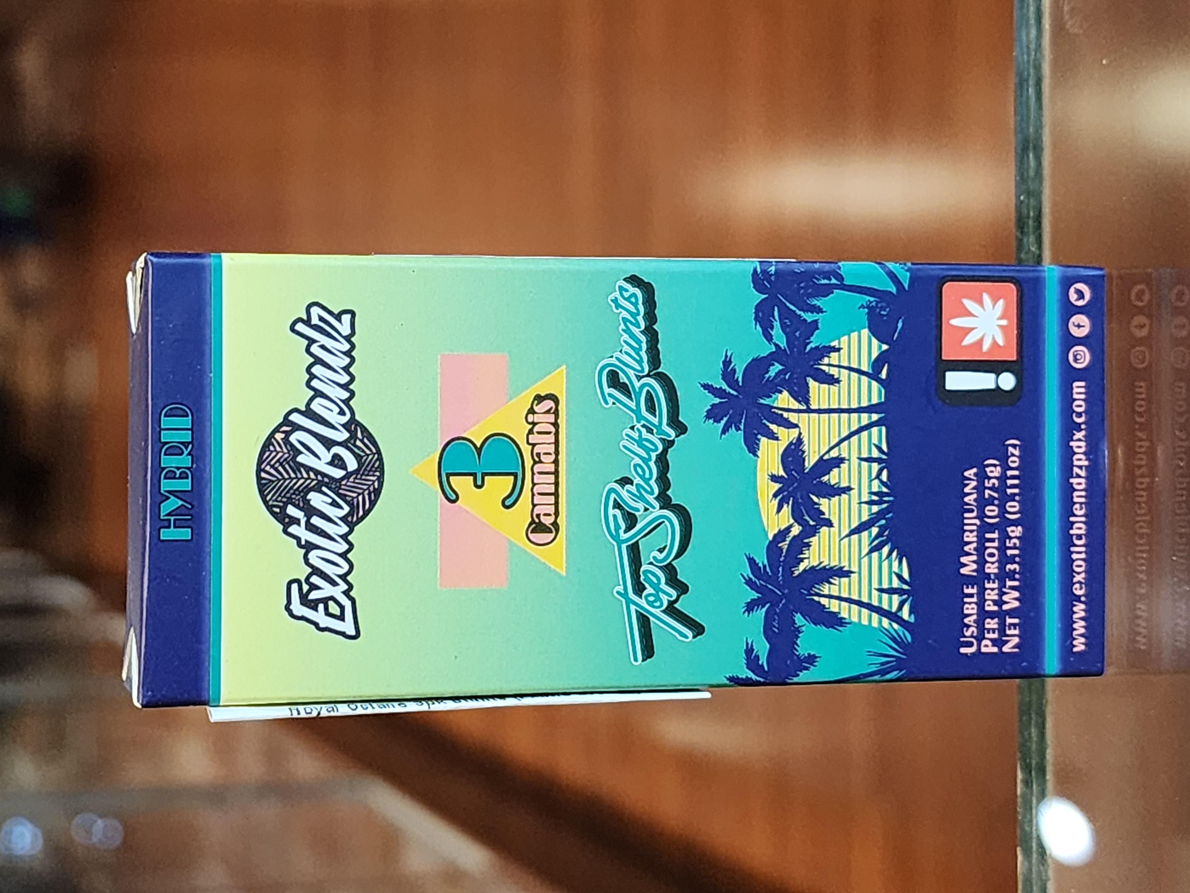 Photograph of product: Royal Octane 3pk Blunts (Exotic Blends)