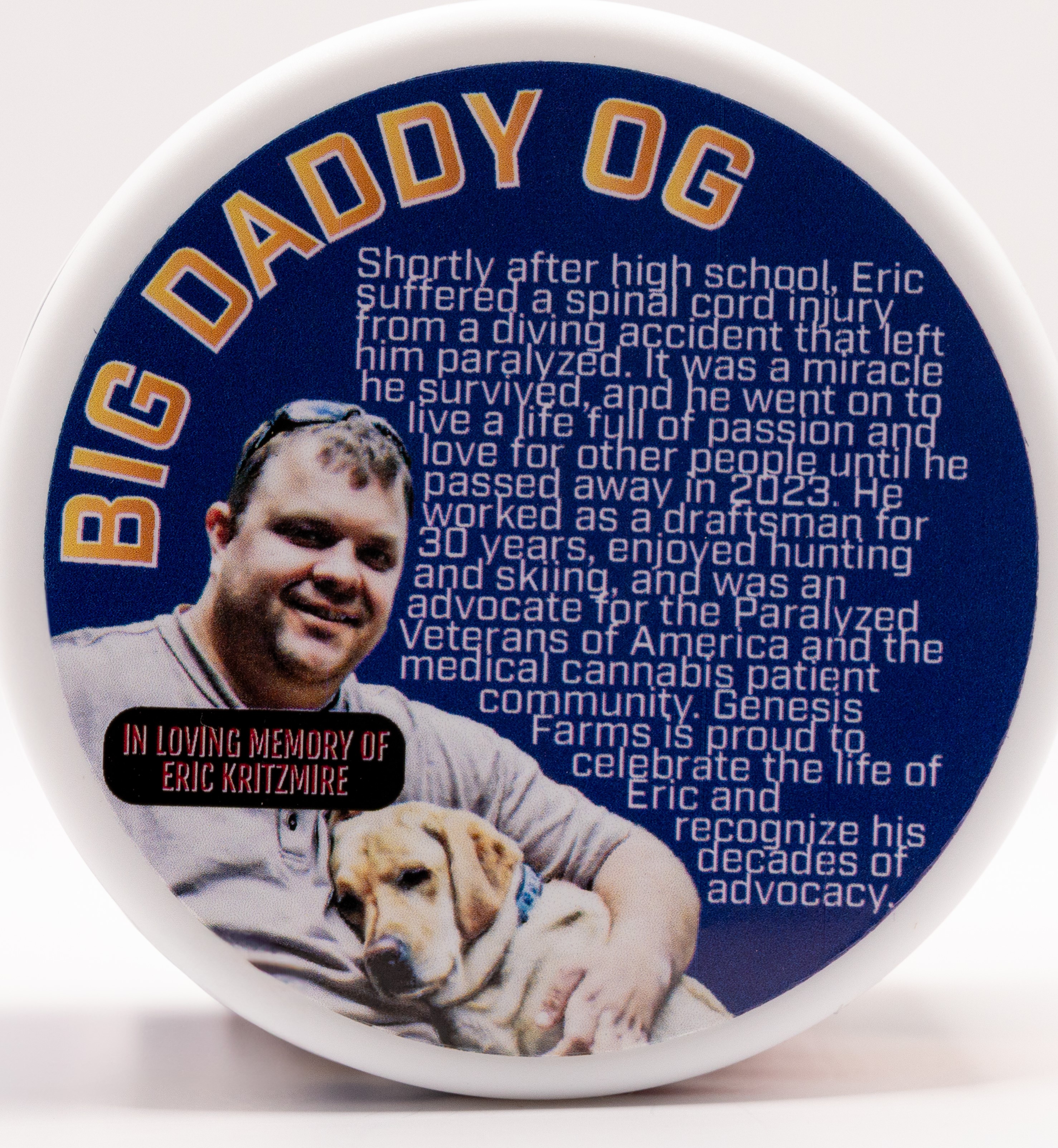 Photograph of product: Freedom Fighters Flower Big Daddy OG - 3.5g
