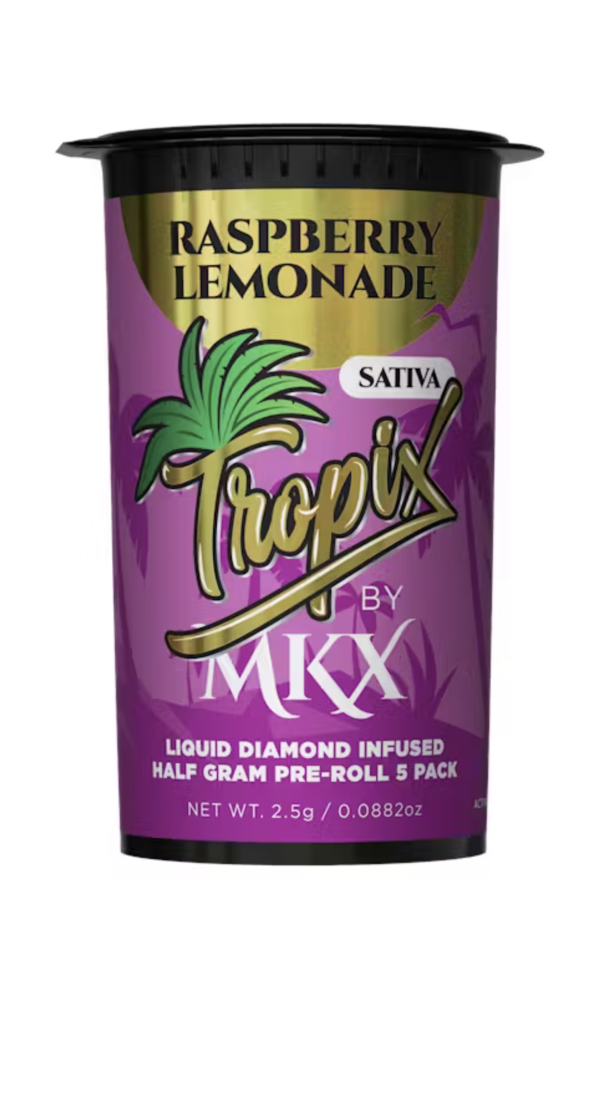 Photograph of product: MKX: Raspberry Lemonade Infused PreRolls Multi-Pack (5x0.5g)