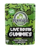 Photograph of product: Peninsula Gardens Live Rosin Gummies - Grape