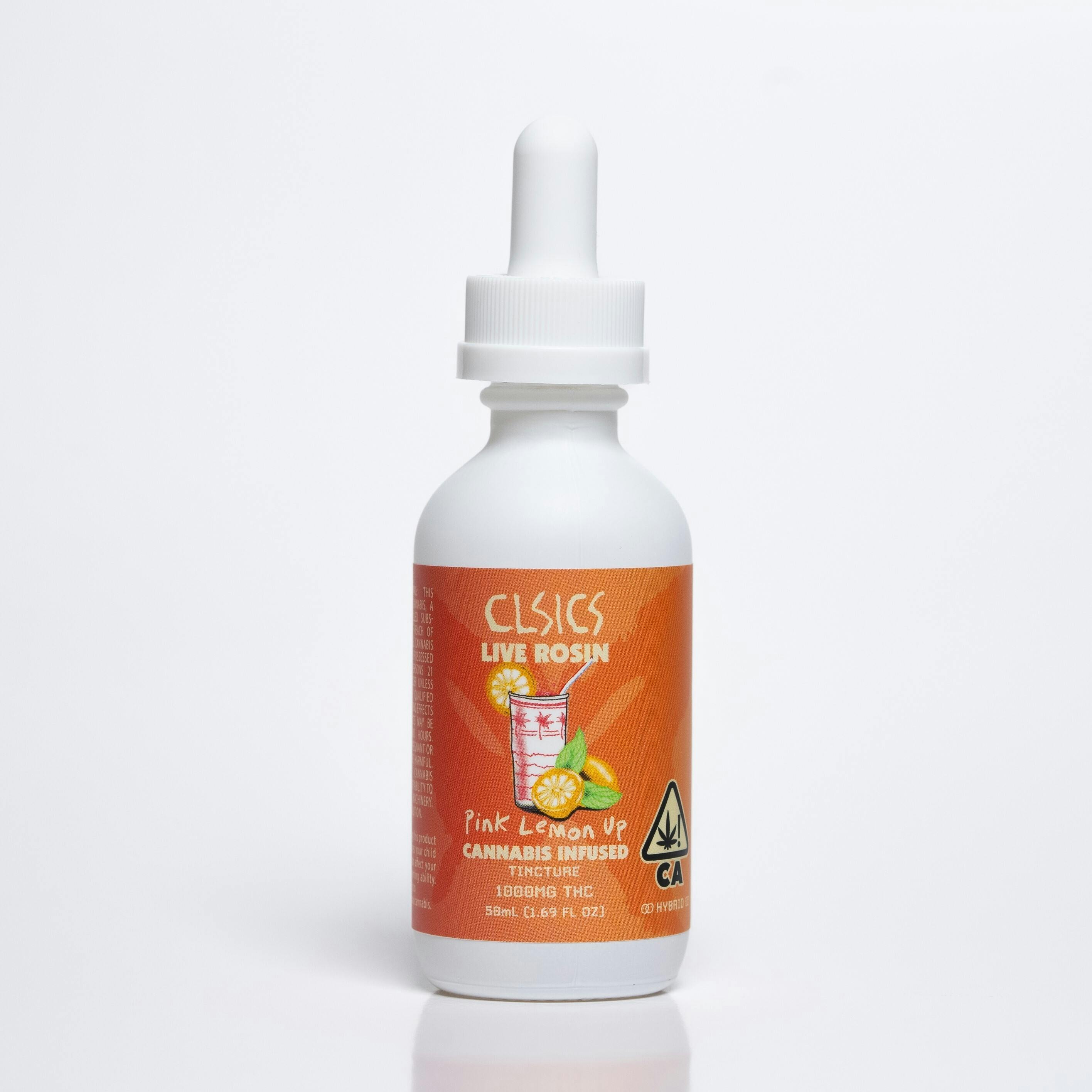 Photograph of product: Clsics | Pink Lemon Up Live Rosin Tincture | 1000mg